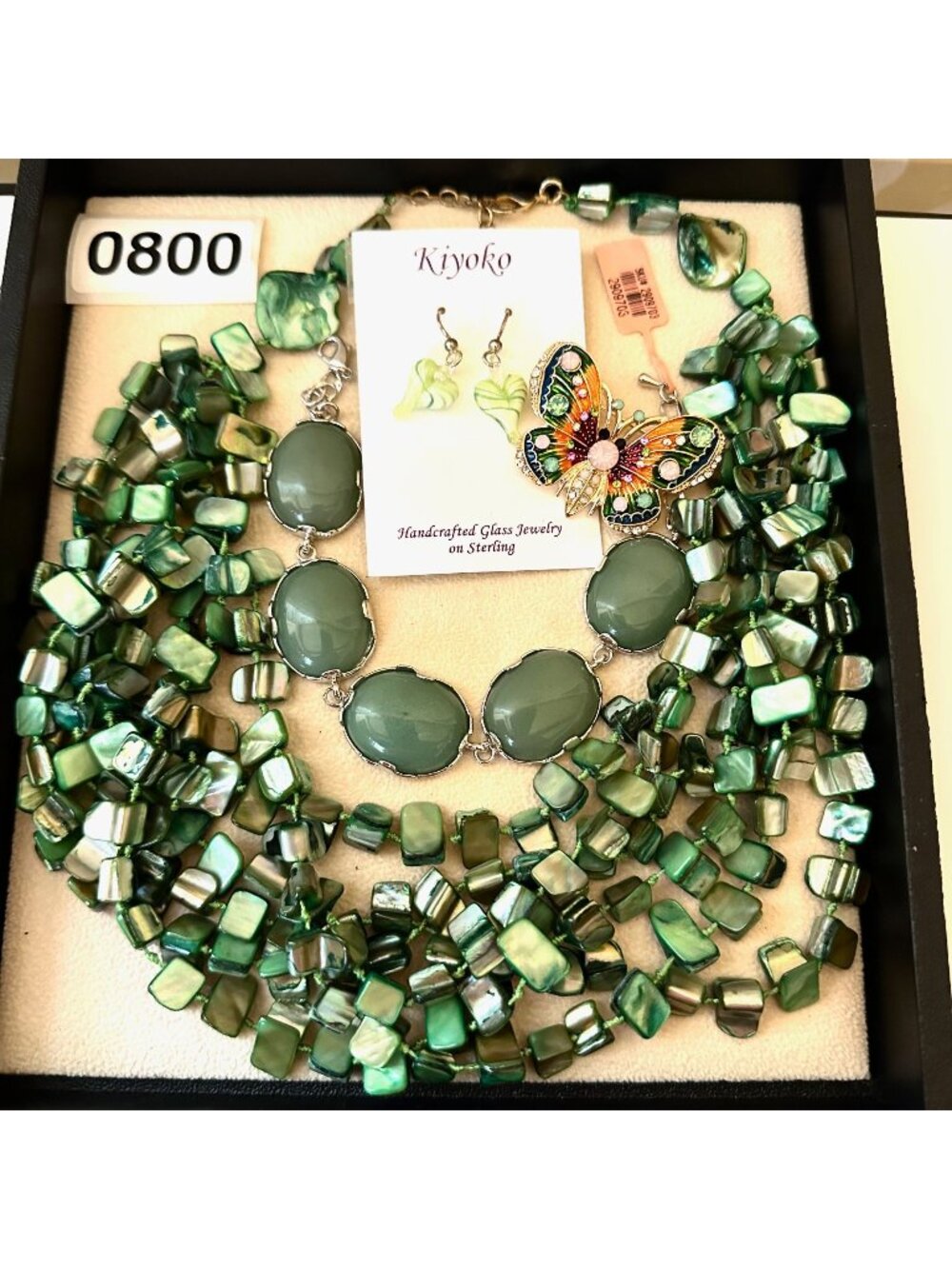 Jewelry Lot Vintage Modern Pearls Art Glass Sterling Necklaces Earrings Bracelet